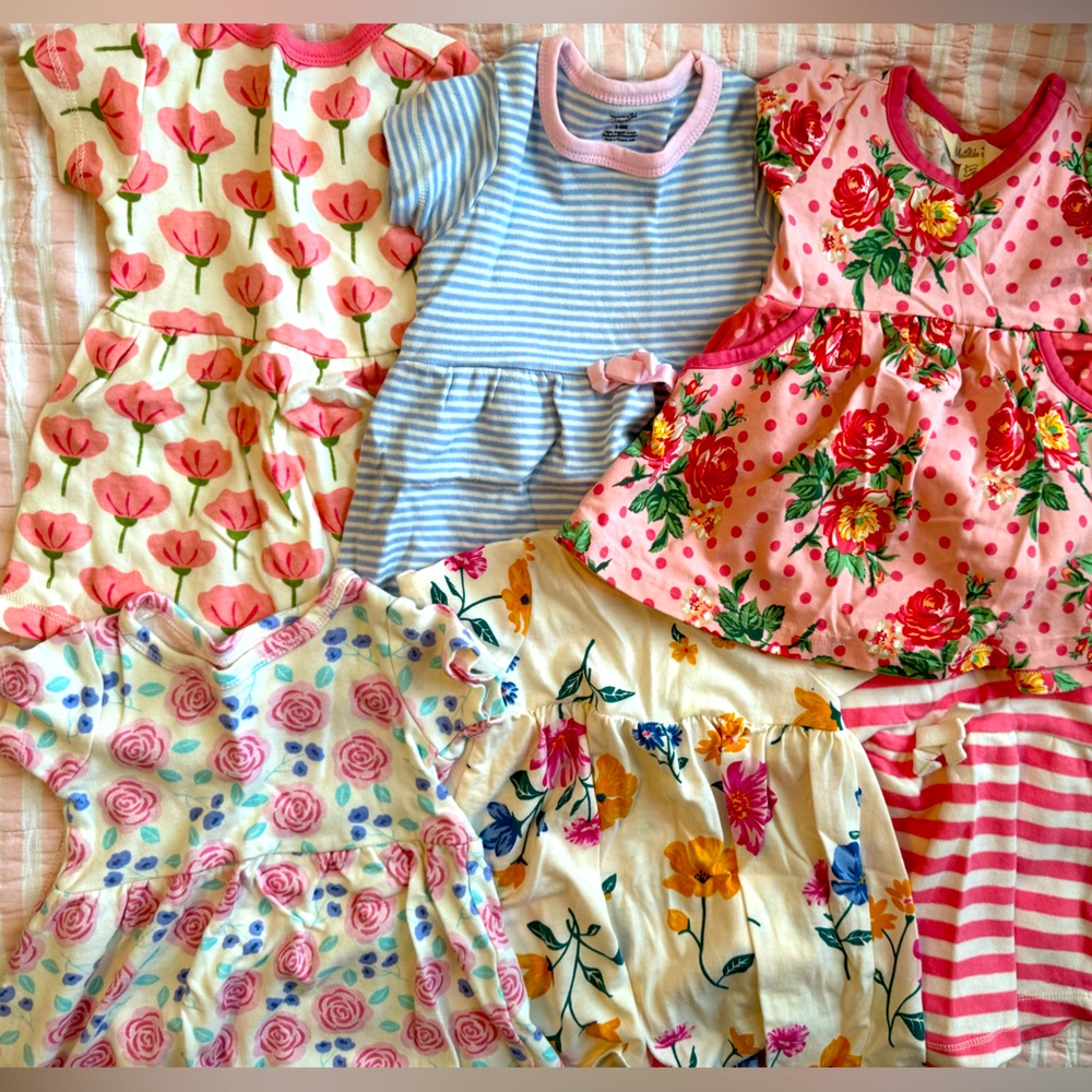 3-6mo Matilda Jane/Cotton dress bundle